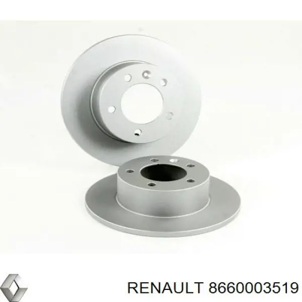 Compre 8660003519 Renault (RVI) Disco do freio traseiro