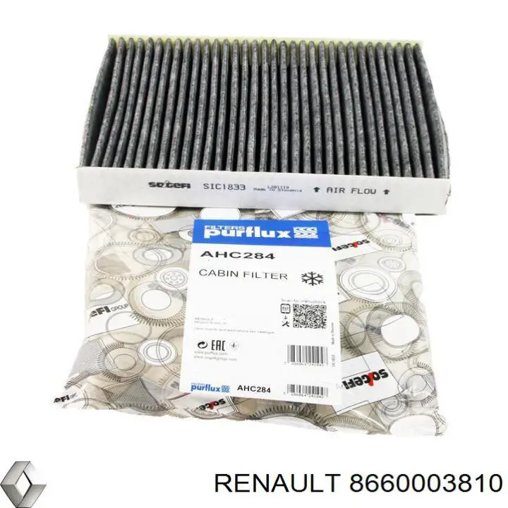 Compre 8660003810 Renault (RVI) Filtro de salão