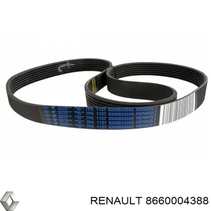Compre 8660004388 Renault (RVI) Correia dos conjuntos de transmissão, kit