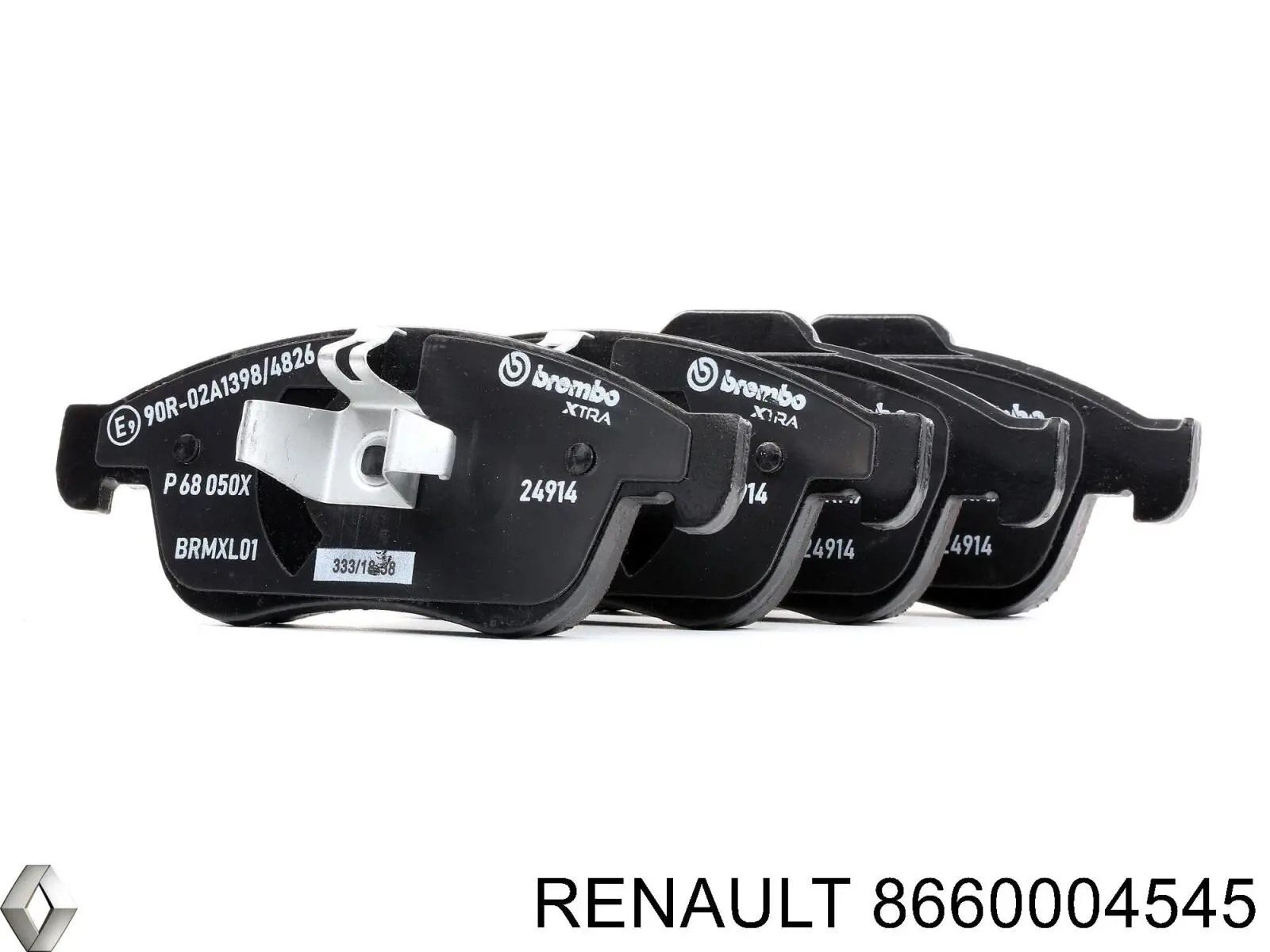Sapatas do freio dianteiras de disco Renault (RVI) 8660004545 preço, a partir de 32,86 USD