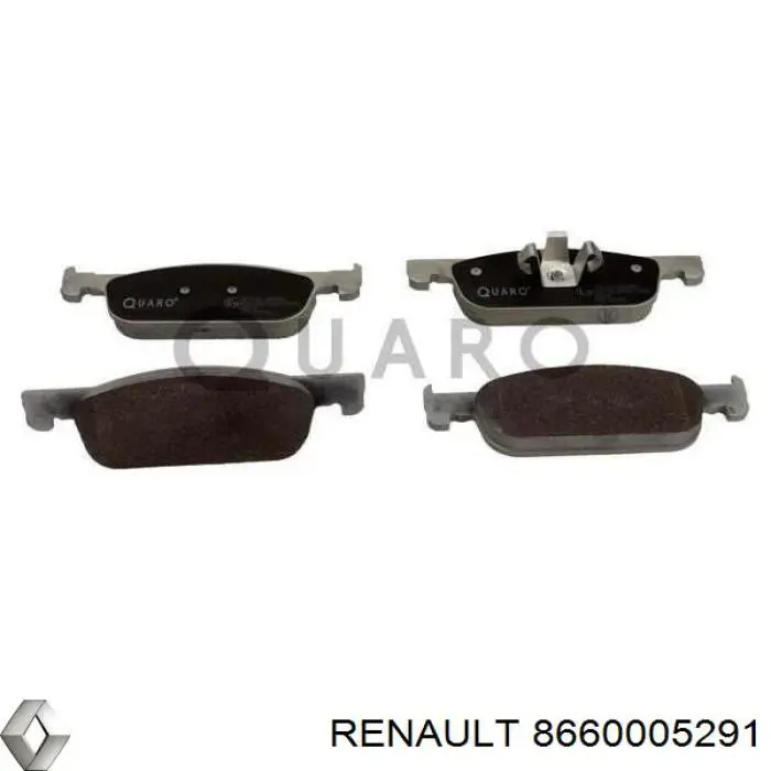 Compre 8660005291 Renault (RVI) Sapatas do freio dianteiras de disco