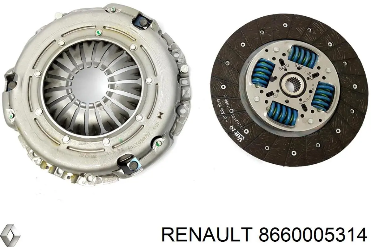 Kit de embraiagem (3 peças) Renault (RVI) 8660005314 preço, a partir de 208,07 USD