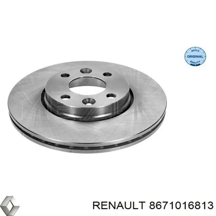 Compre 8671016813 Renault (RVI) Disco do freio dianteiro