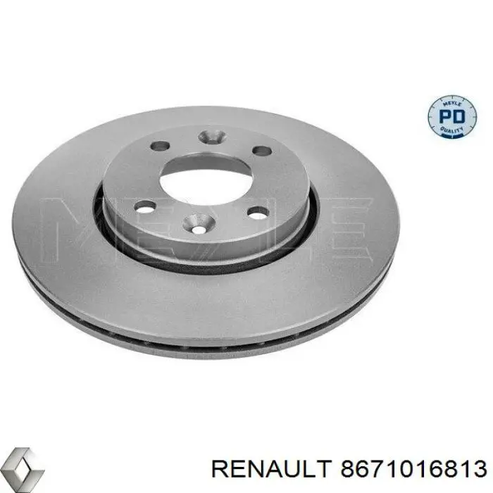Disco do freio dianteiro Renault (RVI) 8671016813 preço, a partir de 46,05 USD