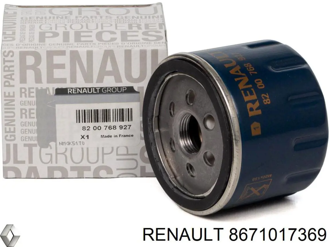 Filtro de óleo Renault (RVI) 8671017369 preço, a partir de 9,90 USD