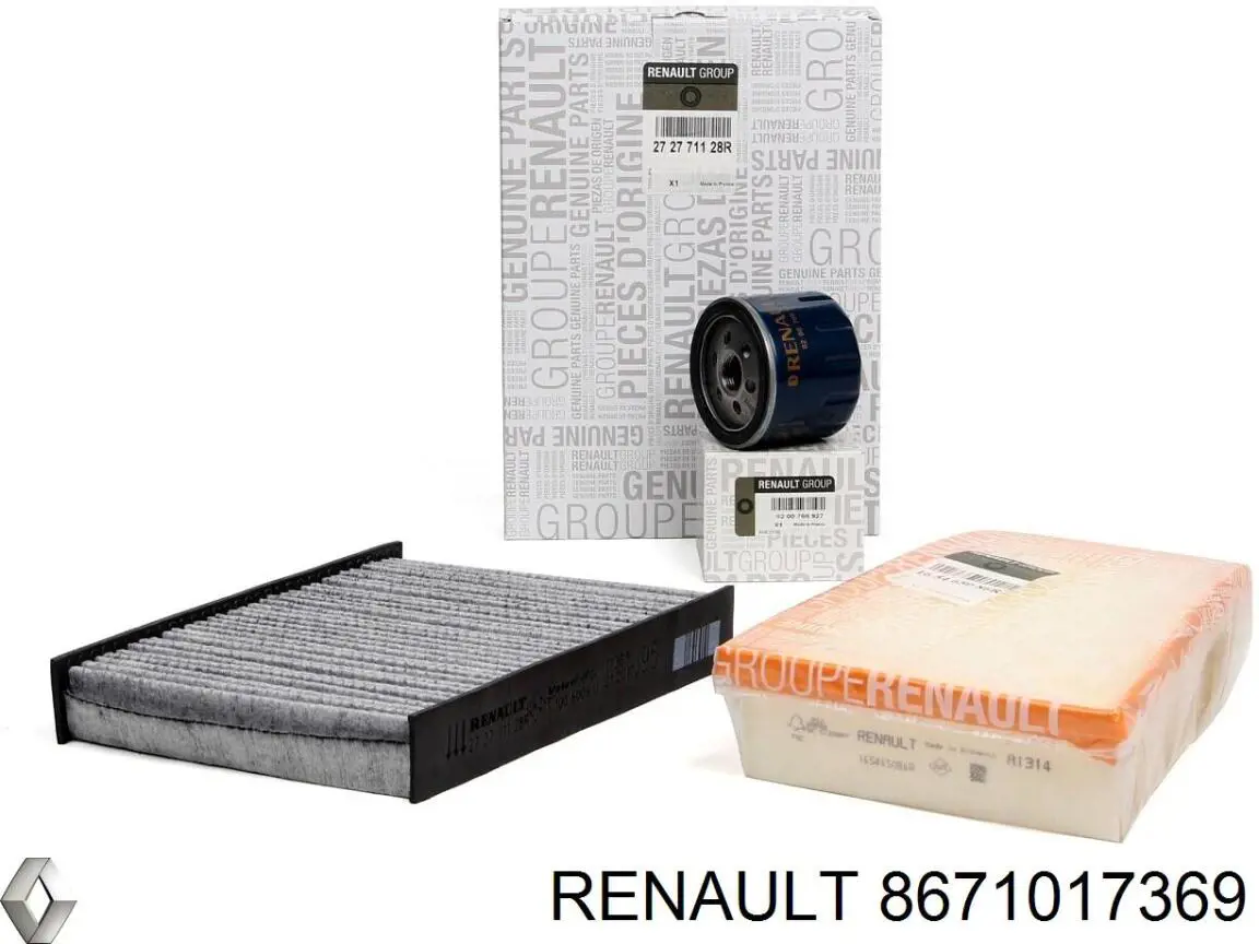 Compre 8671017369 Renault (RVI) Filtro de óleo