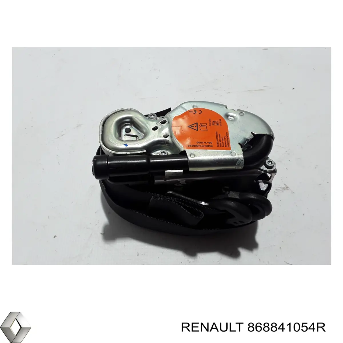 Compre 868841054R Renault (RVI) Correia de segurança dianteira direita