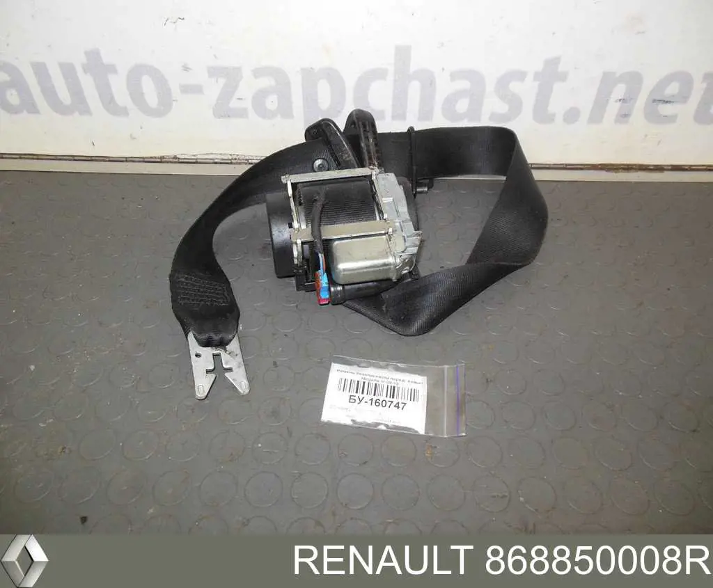 868850008R Renault (RVI) Correia de segurança dianteira esquerda