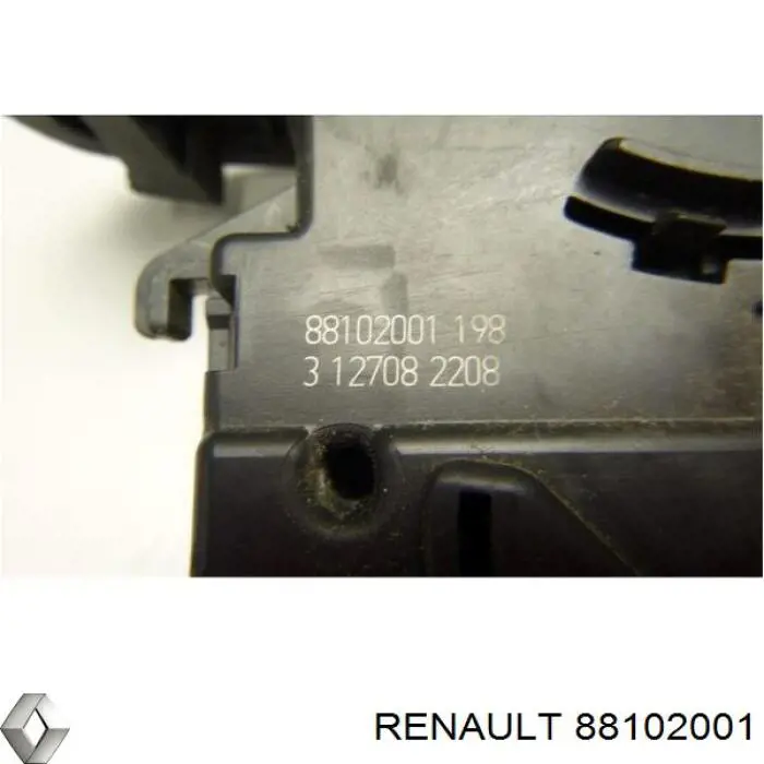 88102001 Renault (RVI) Comutador esquerdo instalado na coluna da direção