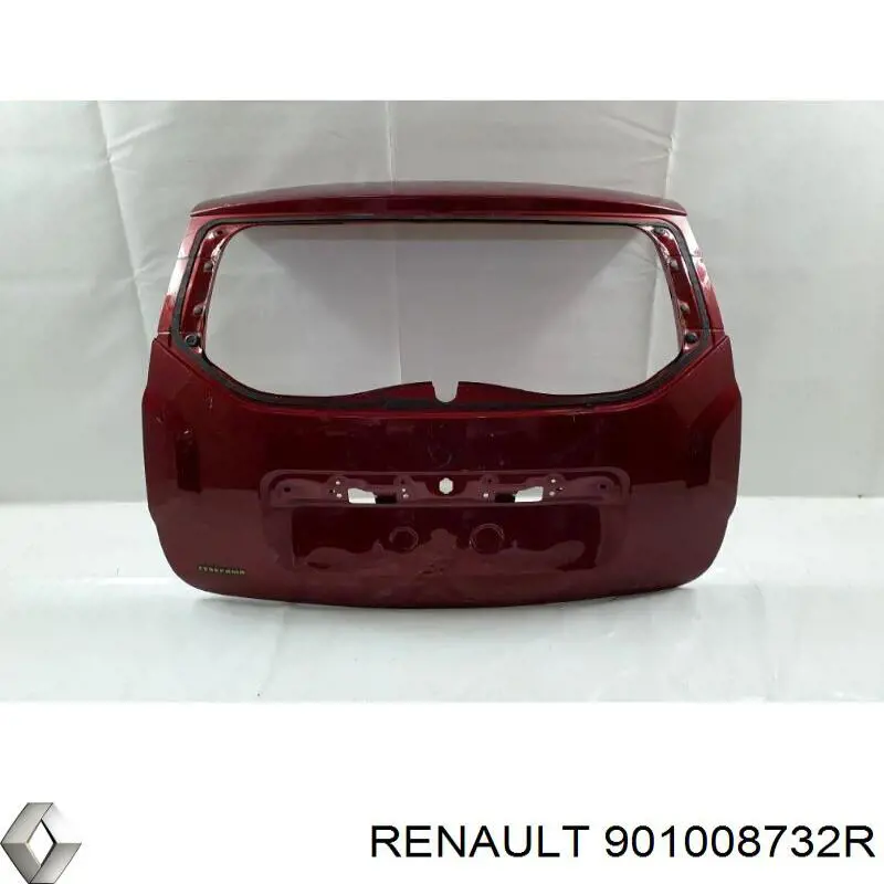 901001386R Renault (RVI) Porta traseira (3ª/5ª porta-malas (tampa de alcapão)