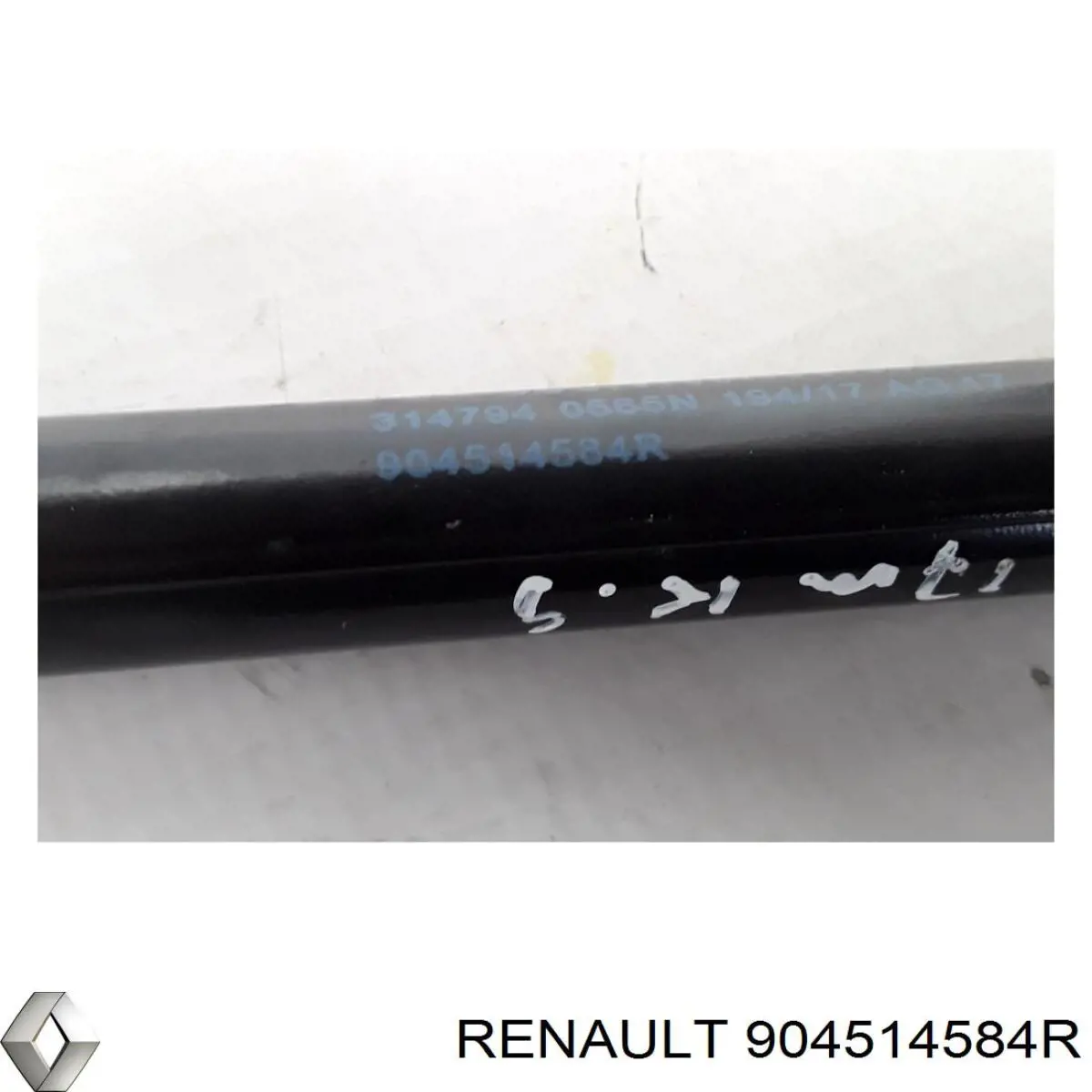 Compre 904514584R Renault (RVI) Amortecedor de tampa de porta-malas (de 3ª/5ª porta traseira)