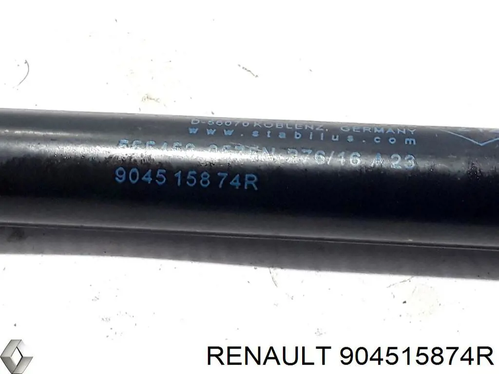 Amortecedor de tampa de porta-malas (de 3ª/5ª porta traseira) GS1572 Magneti Marelli