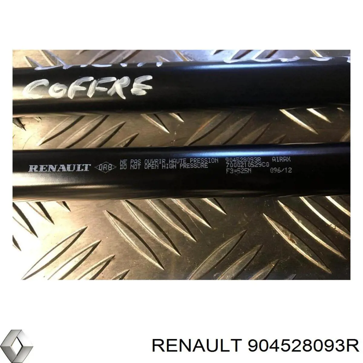 Amortecedor de tampa de porta-malas (de 3ª/5ª porta traseira) Renault (RVI) 904528093R preço, a partir de 27,97 USD