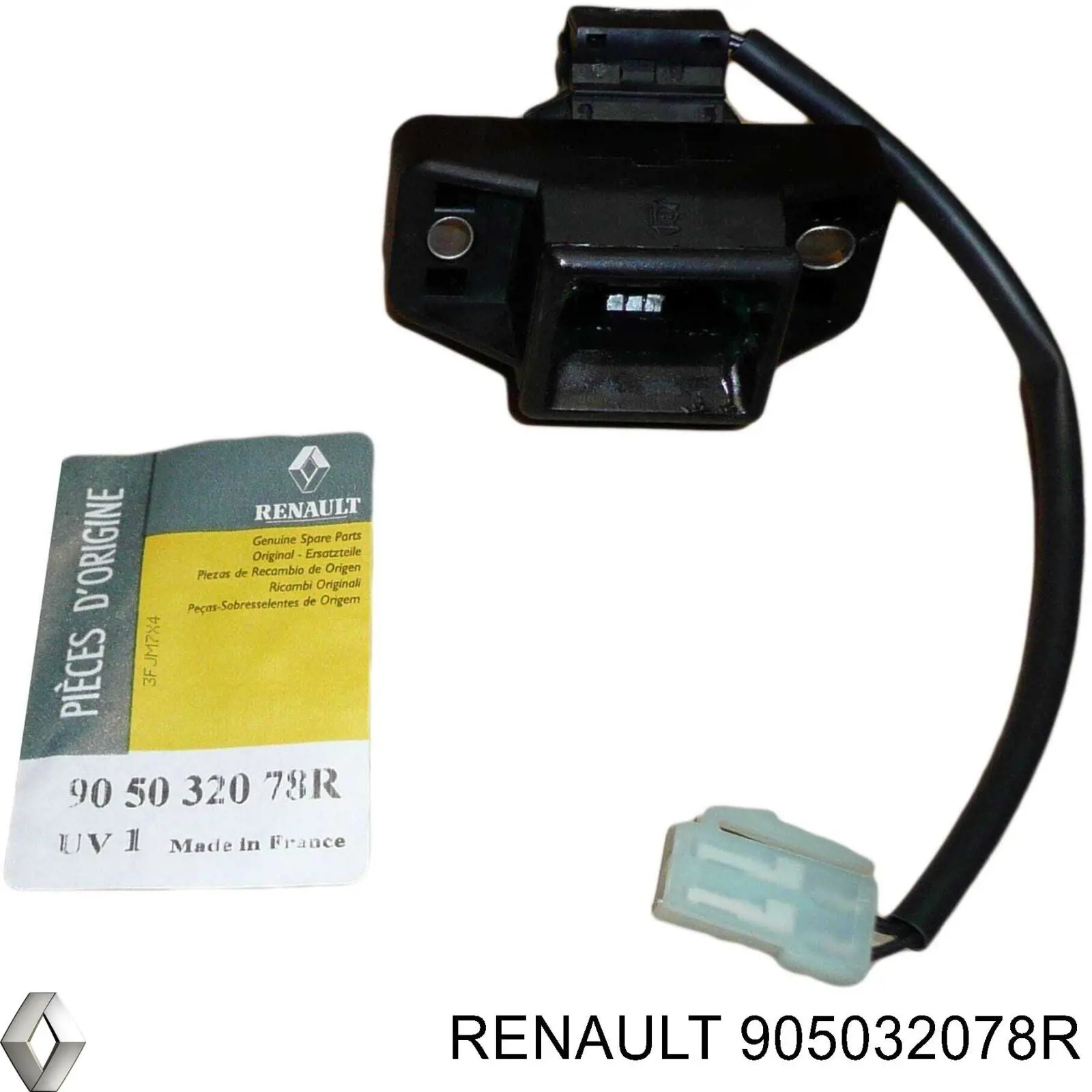 905032078R Renault (RVI) Fecho de tampa de porta-malas (de 3ª/5ª porta traseira)