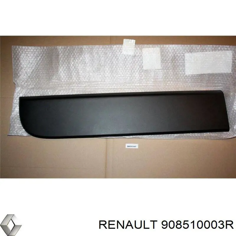 908510003R Renault (RVI) Placa sobreposta esquerda da porta batente traseira