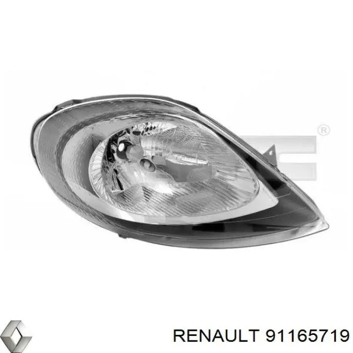 91165719 Renault (RVI) Luz esquerda