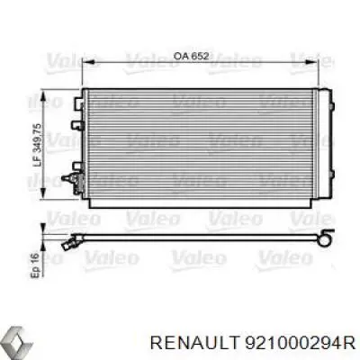 Radiador de aparelho de ar condicionado Renault (RVI) 921000294R preço, a partir de 77,81 USD