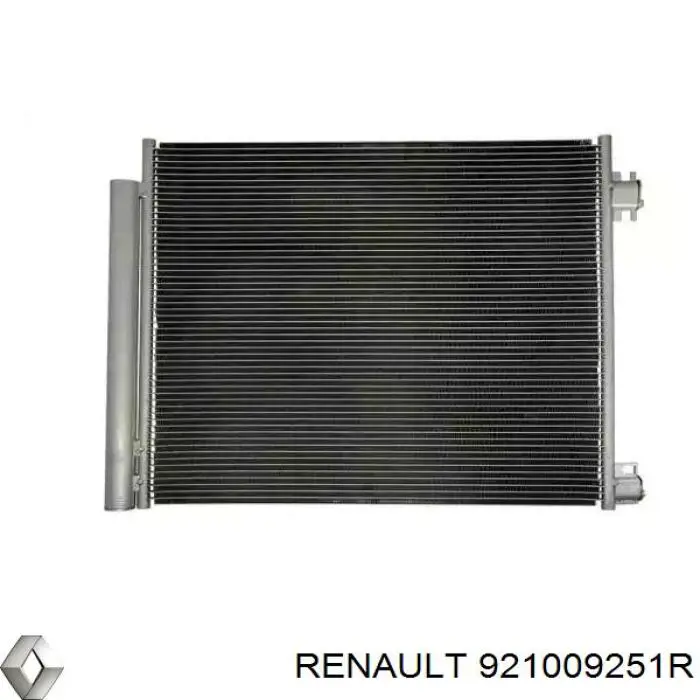 921009251R Renault (RVI) Radiador de aparelho de ar condicionado