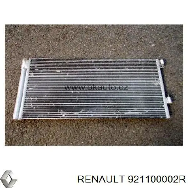Compre 921100002R Renault (RVI) Radiador de aparelho de ar condicionado