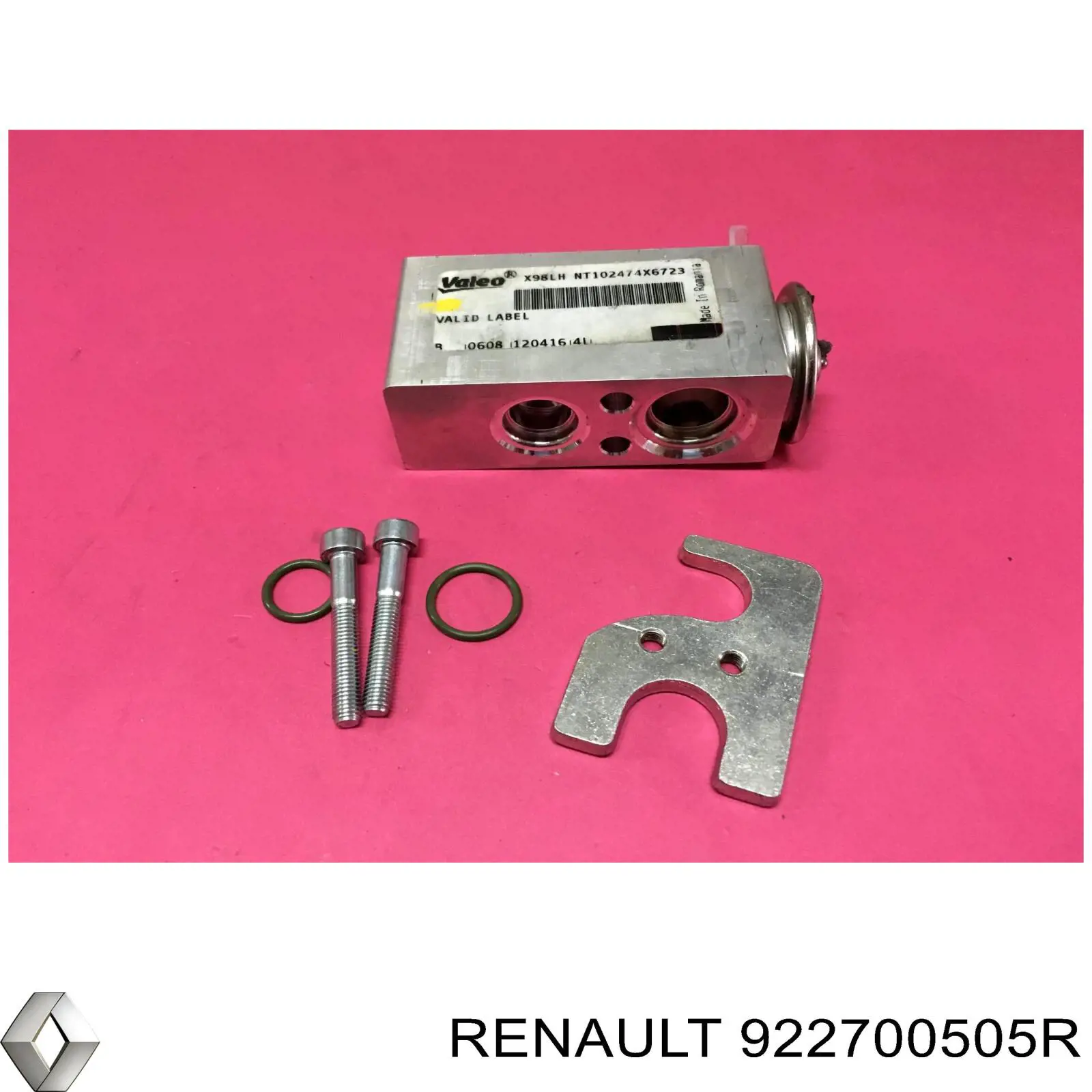 922700505R Renault (RVI) Válvula TRV de aparelho de ar condicionado