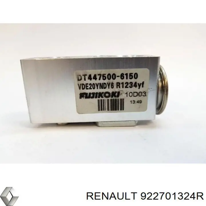 Compre 922701324R Renault (RVI) Válvula TRV de aparelho de ar condicionado