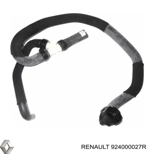 924000027R Renault (RVI) Mangueira (cano derivado) inferior do radiador de esfriamento