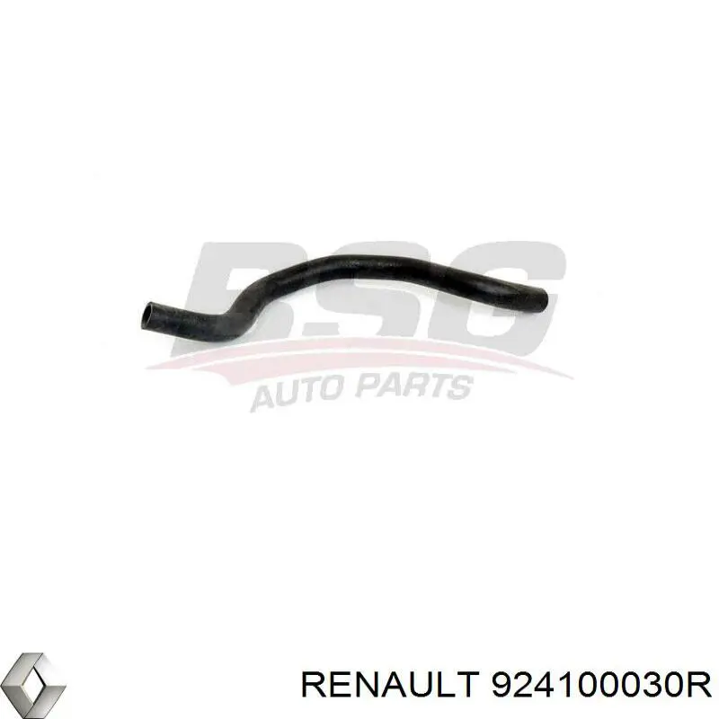 Compre 924100030R Renault (RVI) Mangueira do radiador de aquecedor (de forno), linha de combustível de retorno