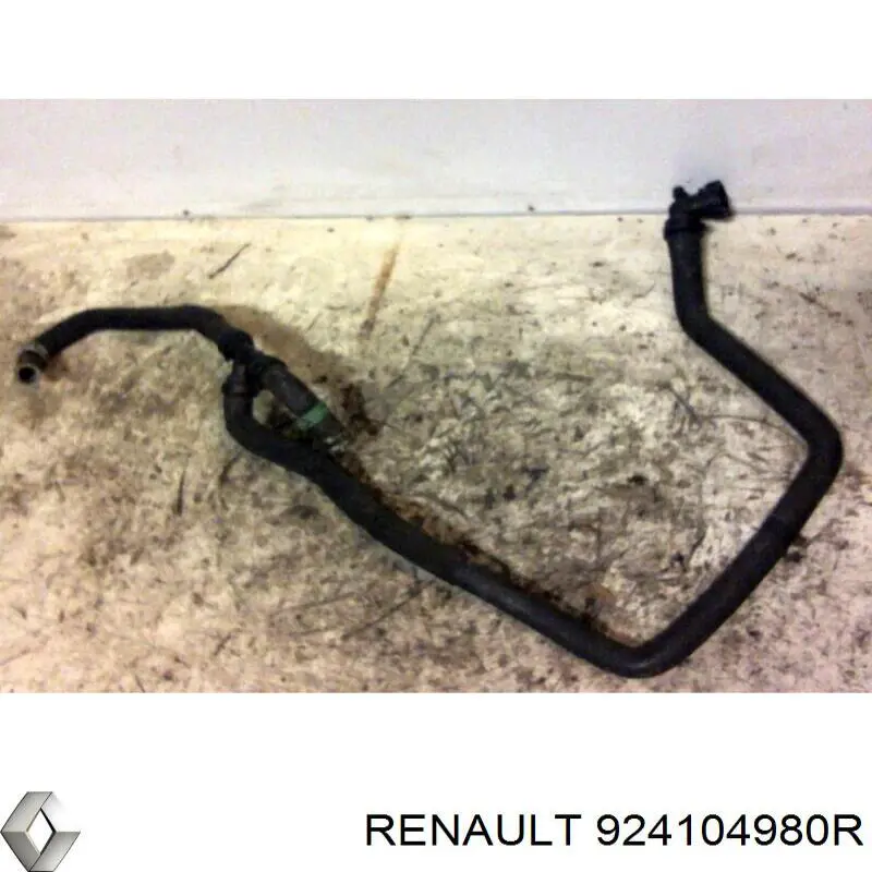 924104980R Renault (RVI) Mangueira (cano derivado) inferior do radiador de esfriamento