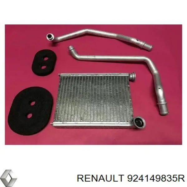 924149835R Renault (RVI) Mangueira do radiador de aquecedor (de forno), dupla
