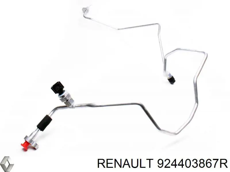 924403867R Renault (RVI) Mangueira de aparelho de ar condicionado, desde o radiador até o vaporizador