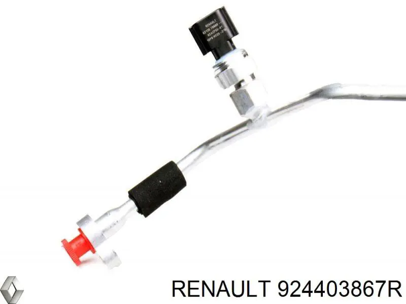 Mangueira de aparelho de ar condicionado, desde o radiador até o vaporizador Renault (RVI) 924403867R preço, a partir de 86,13 USD