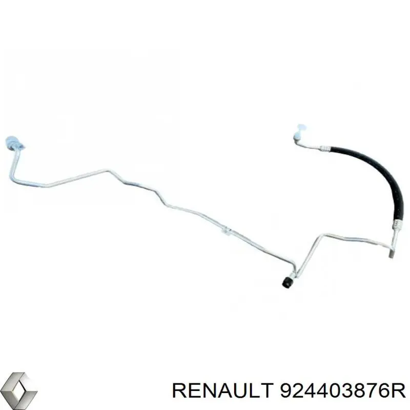 Mangueira de aparelho de ar condicionado, desde o radiador até o vaporizador Renault (RVI) 924403876R preço, a partir de 96,39 USD