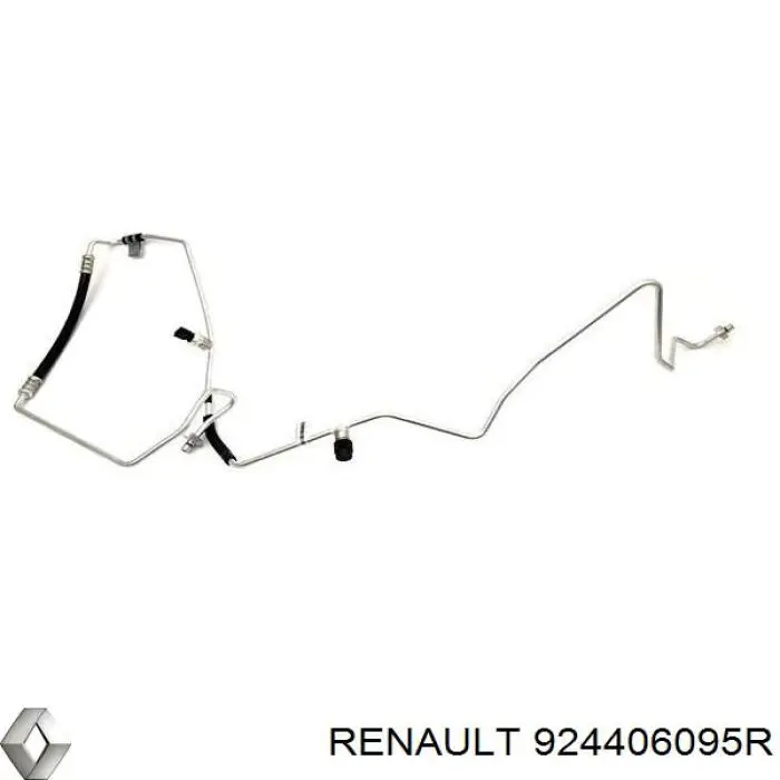 924406095R Renault (RVI) Mangueira de aparelho de ar condicionado, desde o radiador até o vaporizador
