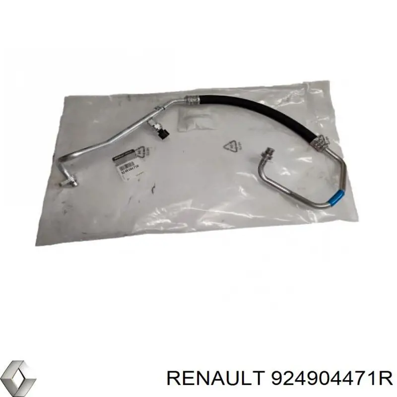 924904471R Renault (RVI) Mangueira de aparelho de ar condicionado, desde o compressor até o radiador
