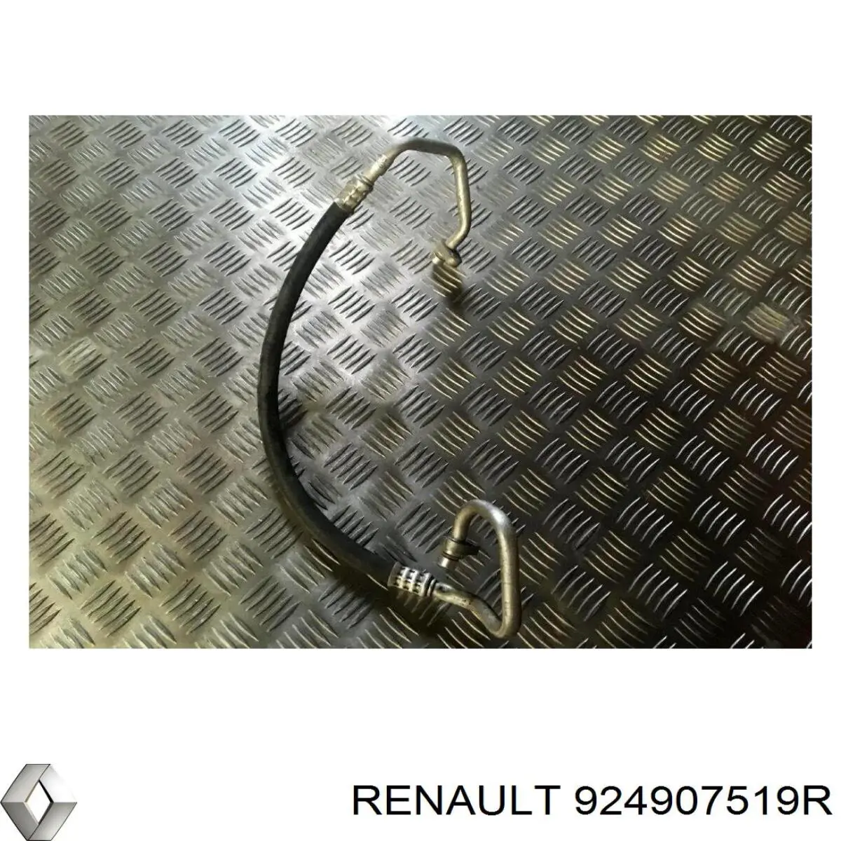 924907519R Renault (RVI) Mangueira de aparelho de ar condicionado, desde o vaporizador traseiro até o compressor