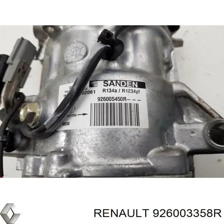 Válvula do compressor de aparelho de ar condicionado VA1092 MSG