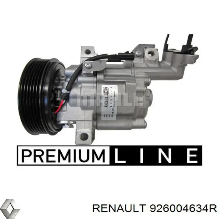 926004634R Renault (RVI) Compressor de aparelho de ar condicionado