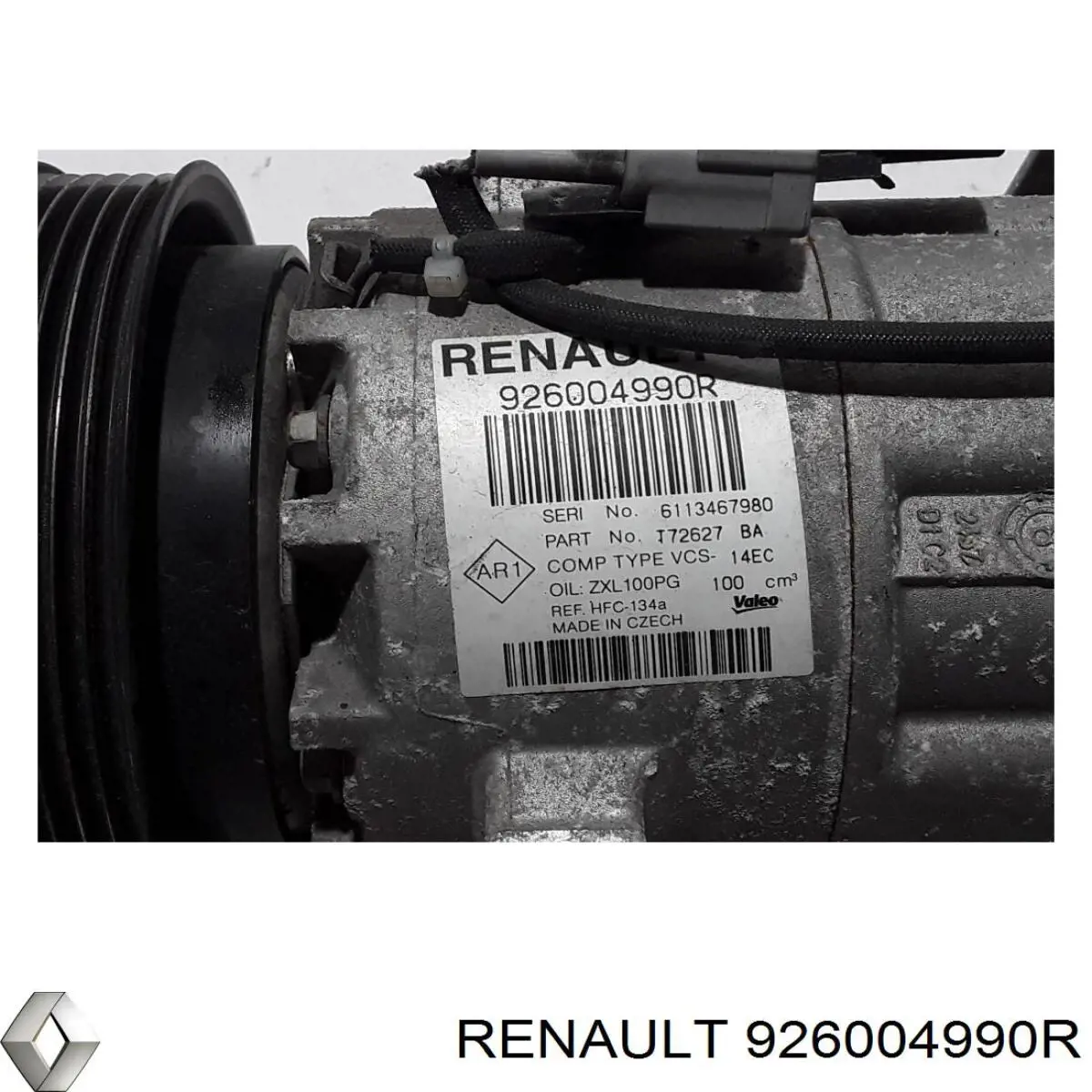 Compressor de aparelho de ar condicionado Renault (RVI) 926004990R preço, a partir de 262,20 USD