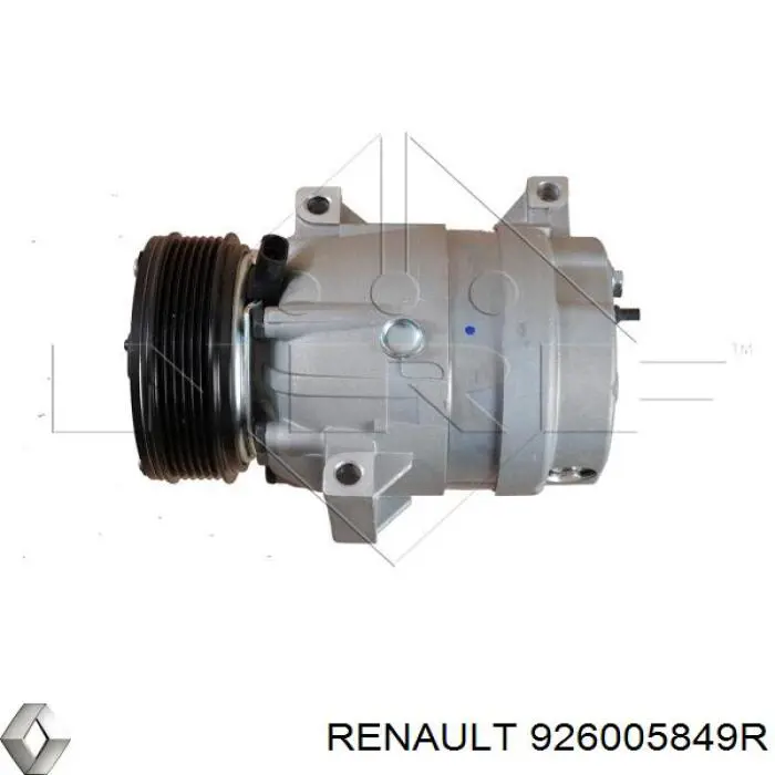 926005849R Renault (RVI) Compressor de aparelho de ar condicionado
