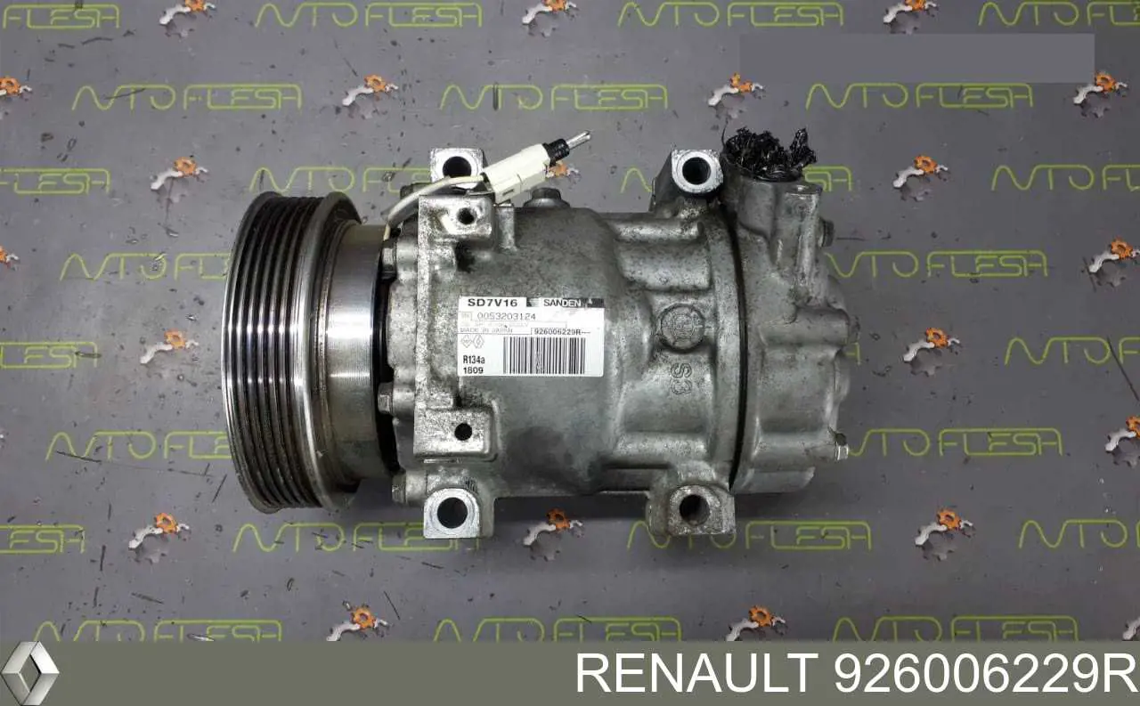 926006229R Renault (RVI) Compressor de aparelho de ar condicionado