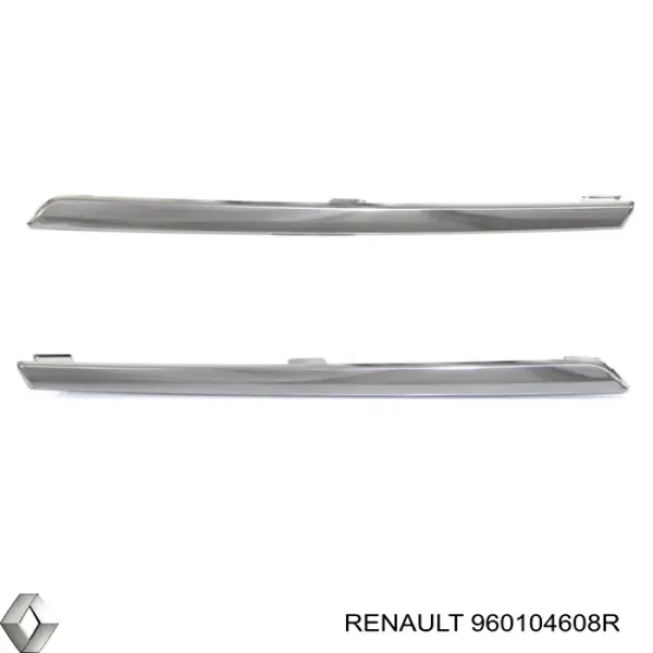 960104608R Renault (RVI) Moldura de grelha do radiador