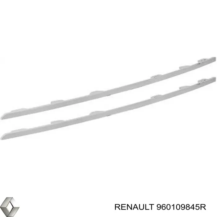 Compre 960109845R Renault (RVI) Moldura de grelha do radiador inferior