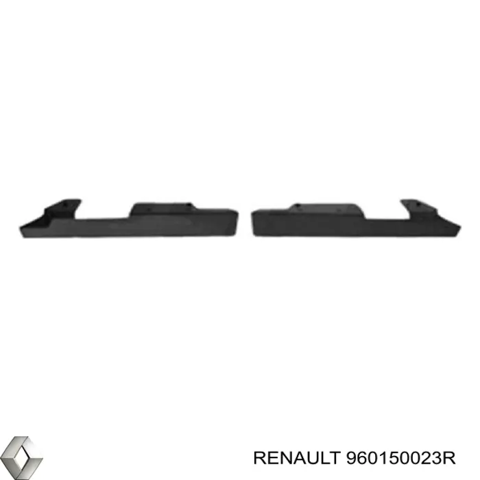 Consola de spoiler do pára-choque dianteiro Renault (RVI) 960150023R preço, a partir de 16,14 USD