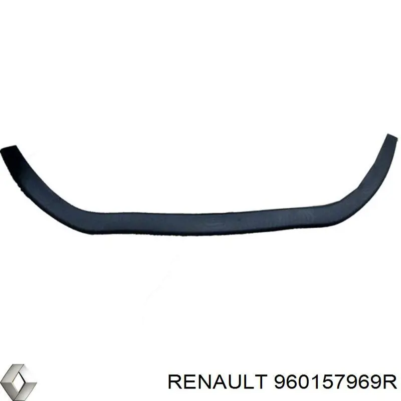Spoiler do pára-choque dianteiro Renault (RVI) 960157969R preço, a partir de 40,31 USD