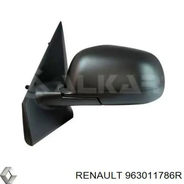 963011786R Renault (RVI) Espelho de retrovisão direito