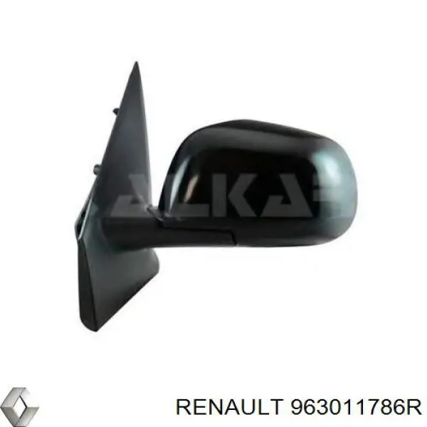 Espelho de retrovisão direito Renault (RVI) 963011786R preço, a partir de 65,19 USD