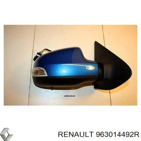 963014492R Renault (RVI) Espelho de retrovisão direito