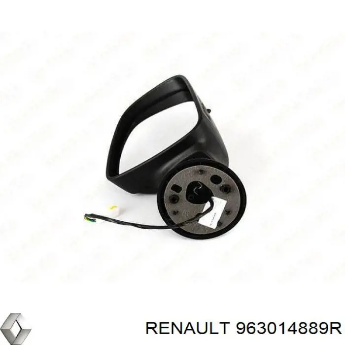 963014889R Renault (RVI) Espelho de retrovisão direito