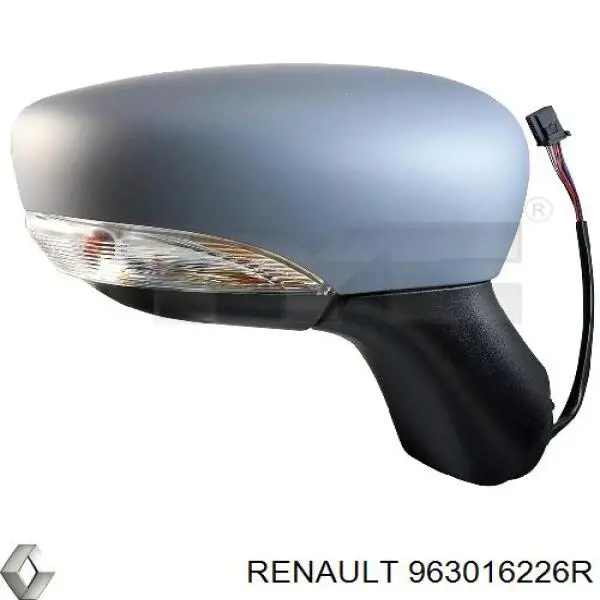 963016226R Renault (RVI) Espelho de retrovisão direito