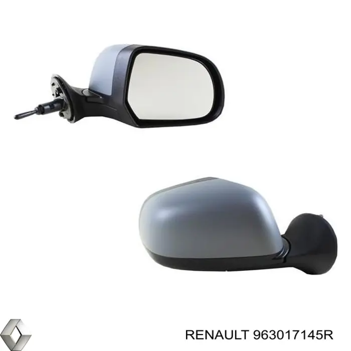 Espelho de retrovisão direito Renault (RVI) 963017145R preço, a partir de 57,16 USD